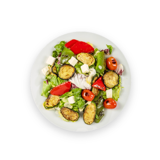 veg salad on a plate