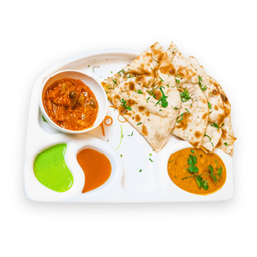 amrtisary kulcha on a plate